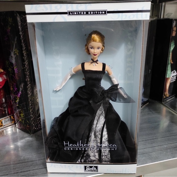 Barbie Designer Doll in Elegant Black Dress